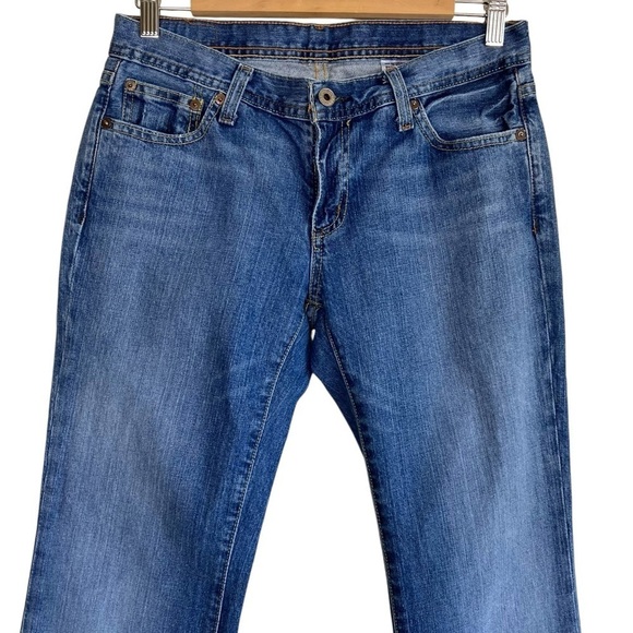 Polo Ralph Lauren Kelly Jean Bootcut Low Rise Mid Wash Relaxed Fit Y2K Casual 6R - Picture 2 of 15